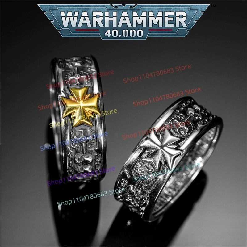 Men'S Accessories Rings - Кольцо «Клятва христианского рыцаря» 40K Black