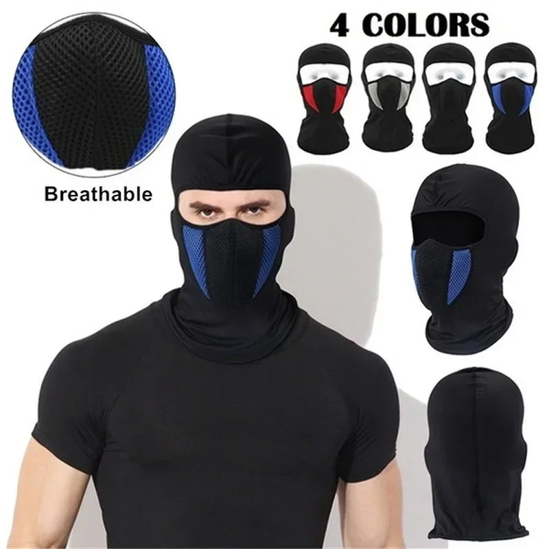 Men Accessories For Neck - Мотоциклетная полнолицевая маска Балаклава для мужчин