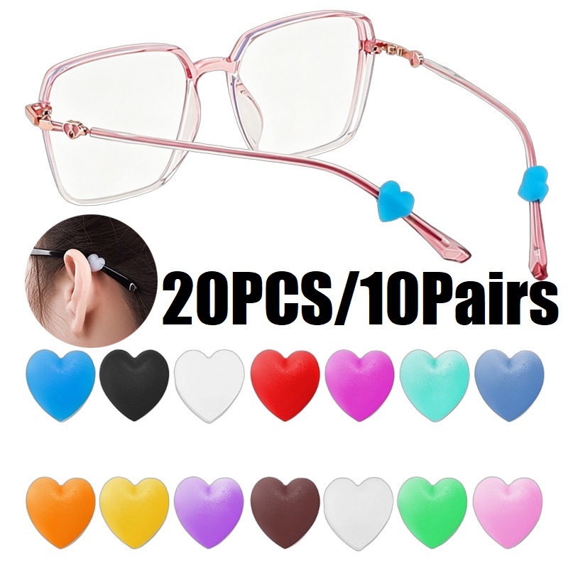 Men Accessories Tips - 20 шт. силиконовых фиксаторов для очков