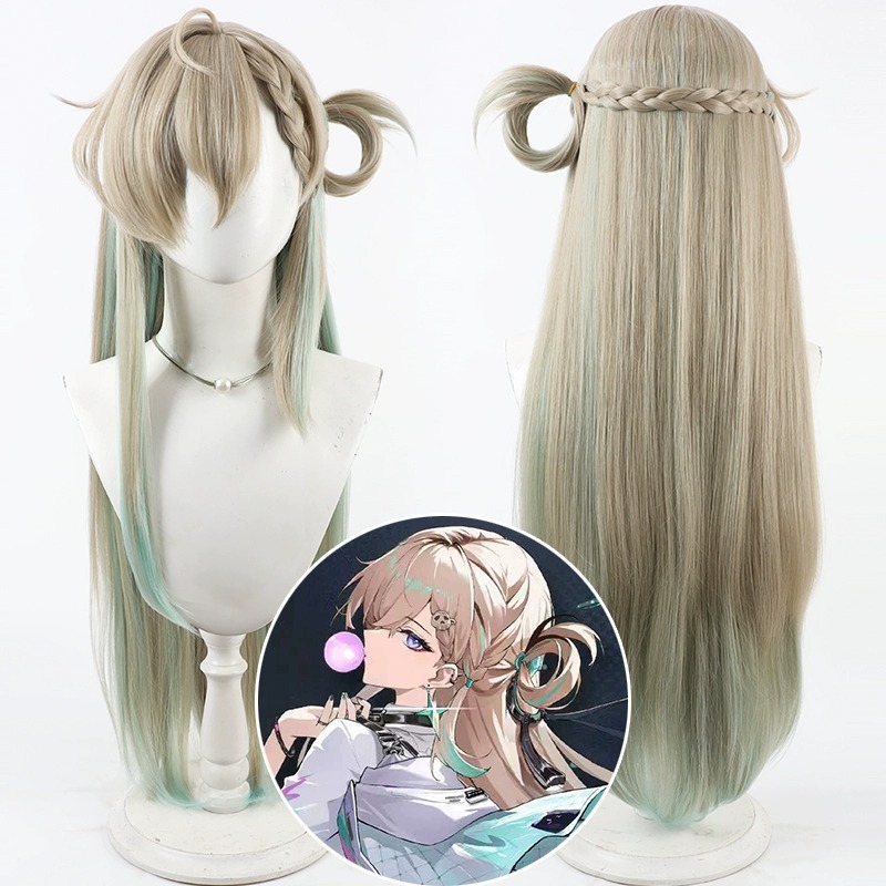 Men Accessories Tips - Игра Wuthering Waves Lynae Косплей Парик