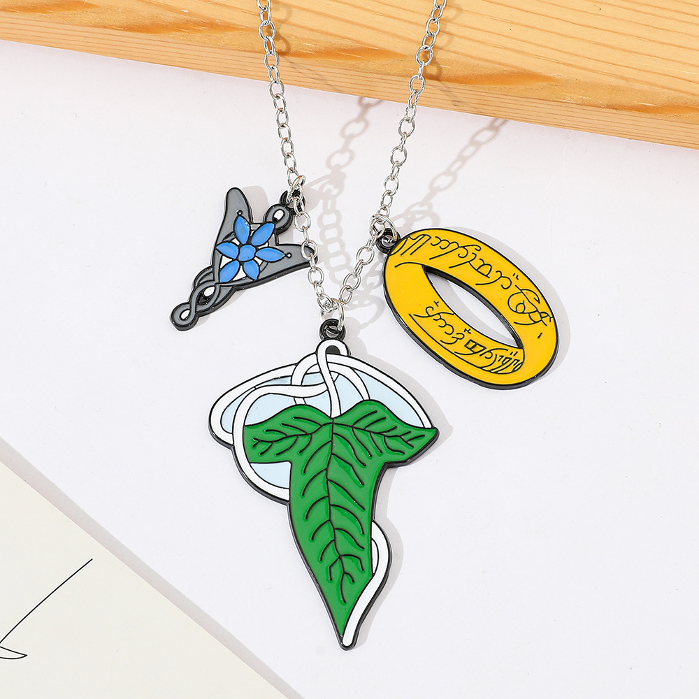 Men'S Accessories Jewelry - Ожерелье с изображением эльфов из «Властелина