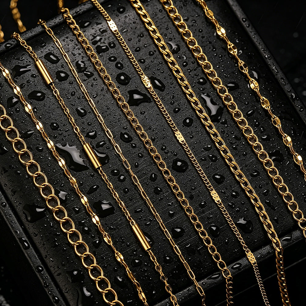 Men Accessories Chain And Bracelet - 2-метровые длинные цепи из нержавеющей стали
