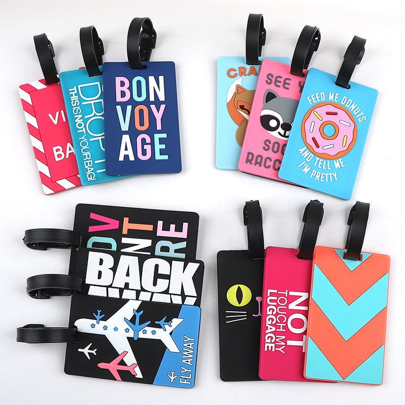 Men Accessories Name - 1 шт., багажная бирка из ПВХ
