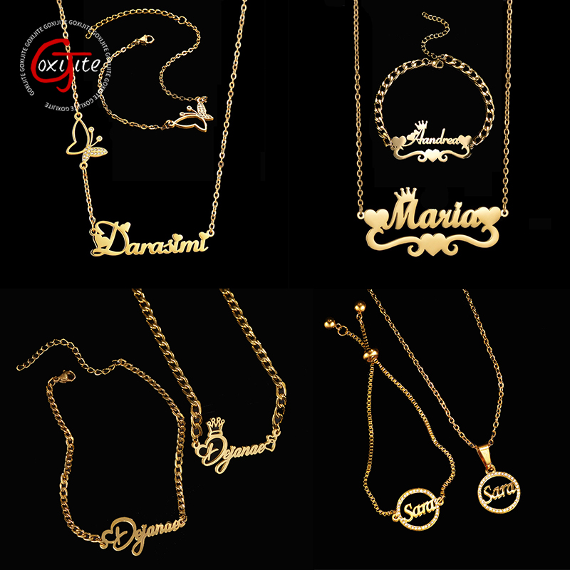 Men Accessories Name - Goxijite ожерелье с именем на заказ,