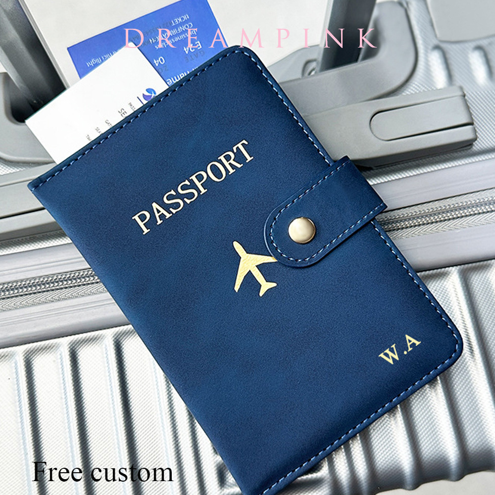 Men Accessories Name - Персонализированное имя, дорожный кошелек для паспорта,