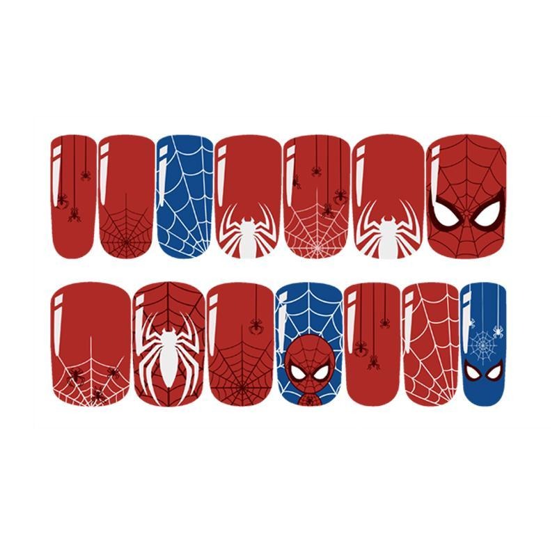 Men Accessories To Look Good - Наклейки для ногтей с персонажами Marvel