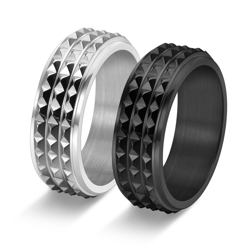 Men Accessories Egypt - Браслет-Спиннер унисекс в виде пирамиды из