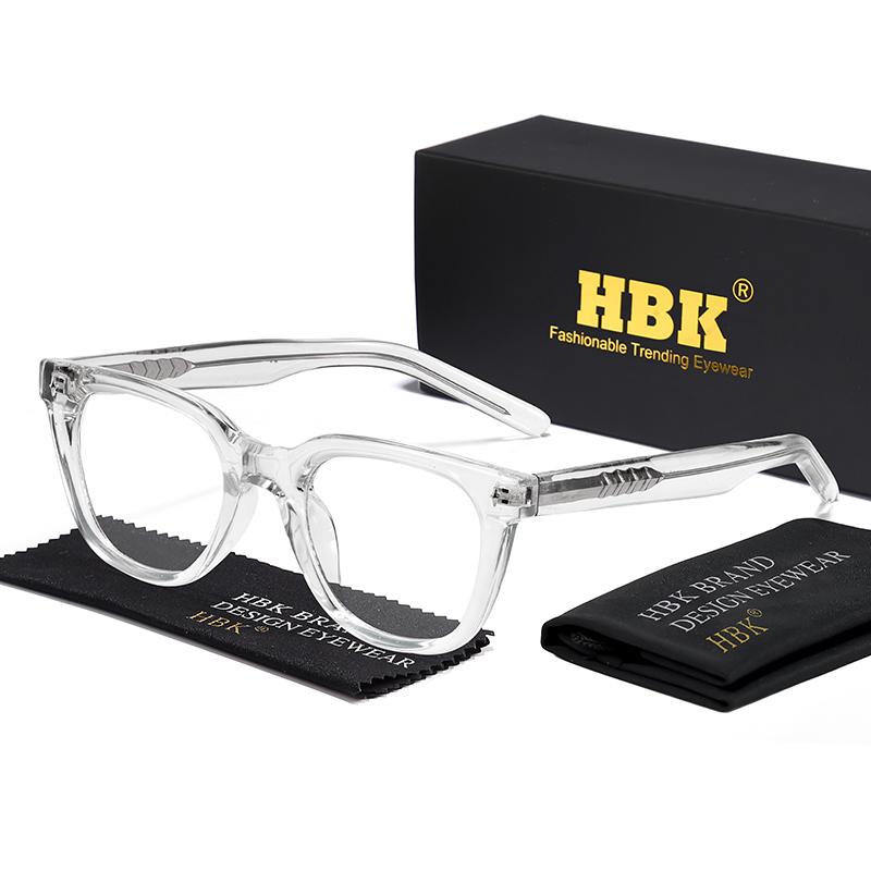 Men Accessories Tips - HBK модная квадратная оправа для очков,
