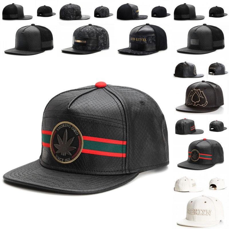 Men Accessories Brands - Бейсболка из натуральной кожи от модного