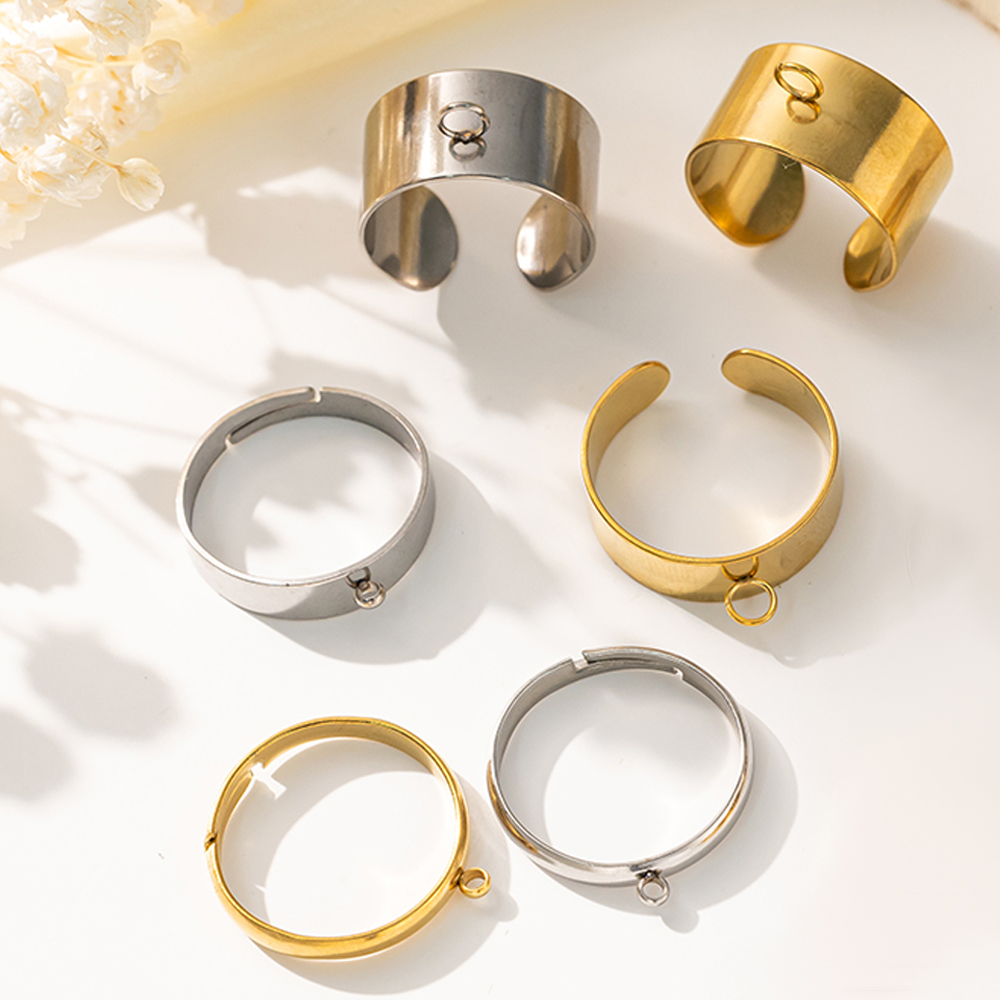 Men'S Accessories Rings - 5 шт./лот, открытые регулируемые кольца из