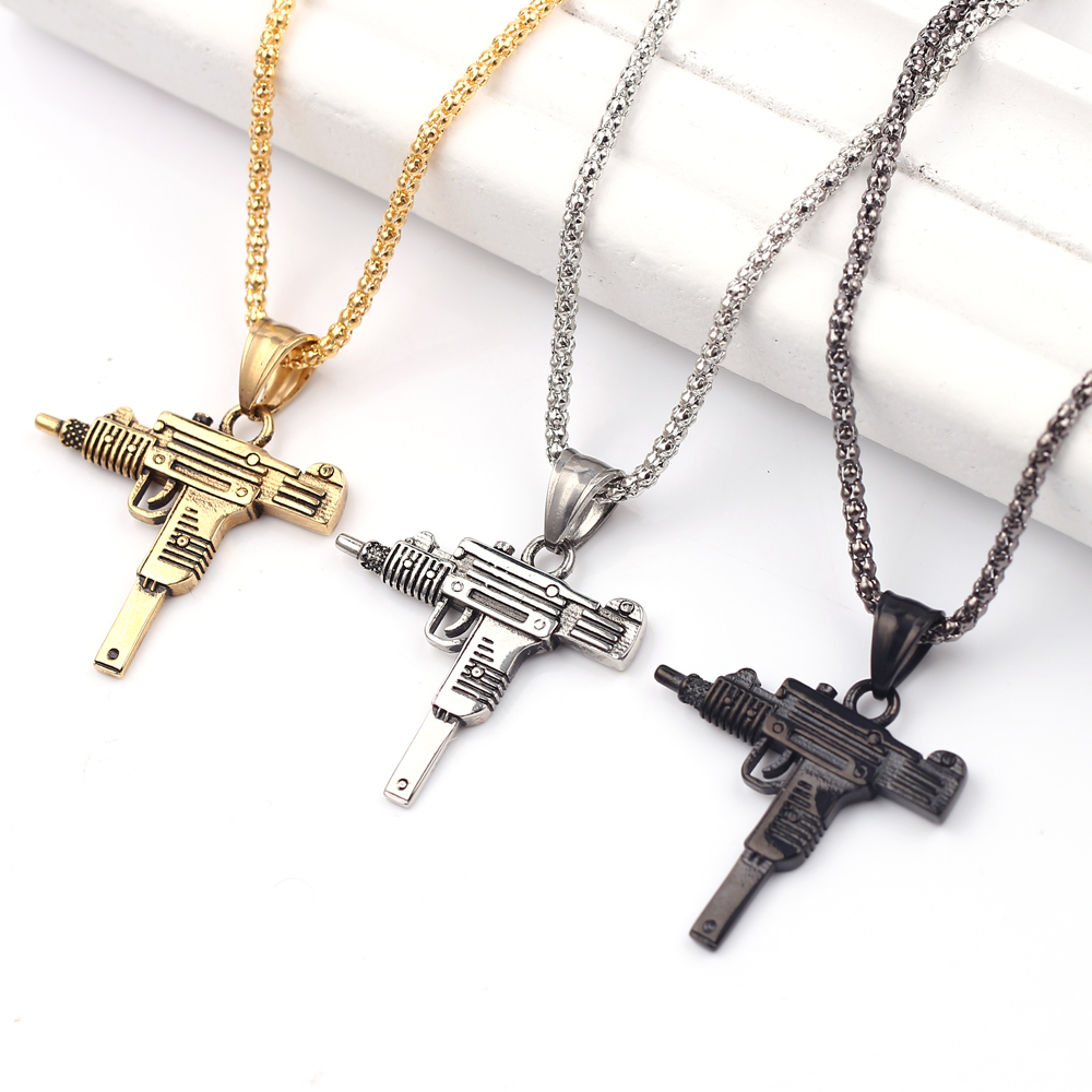 Кулон-подвеска в виде пистолет – обзор и цена Men'S Accessories Jewelry