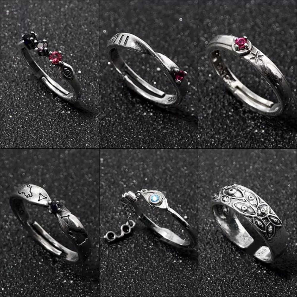 Кольца в стиле аниме JJK, коль – обзор и цена Men'S Accessories Rings