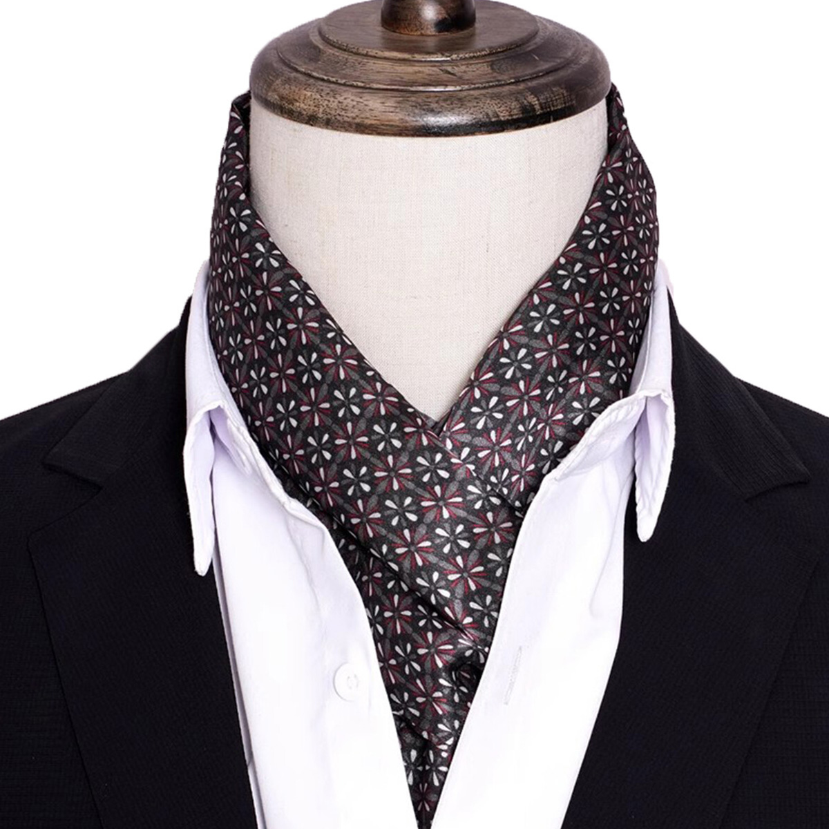 Новый мужской шелковый шарф в  – обзор и цена Men Accessories For Neck
