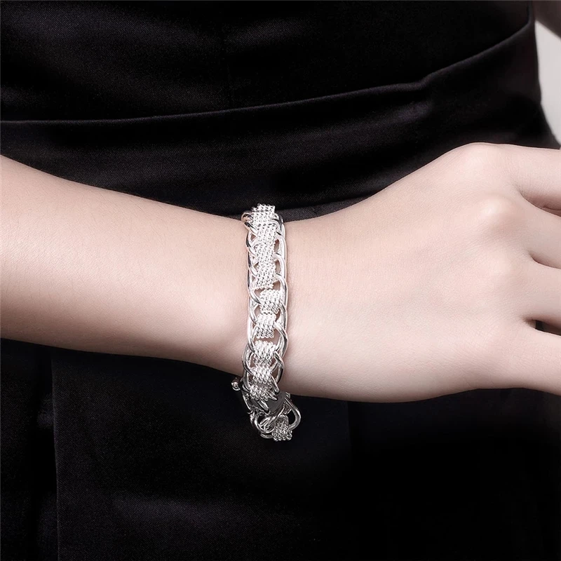 Очаровательные браслеты из сер – обзор и цена Men Accessories Chain And Bracelet