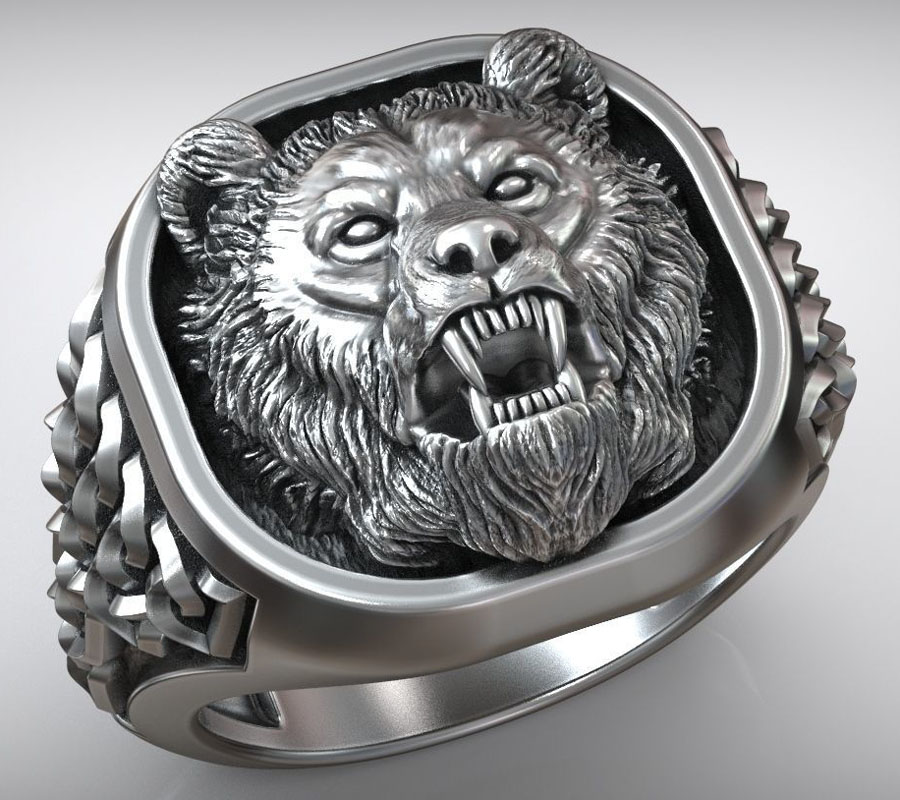 22-граммовый сувенирный печатн – обзор и цена Signet Ring Men