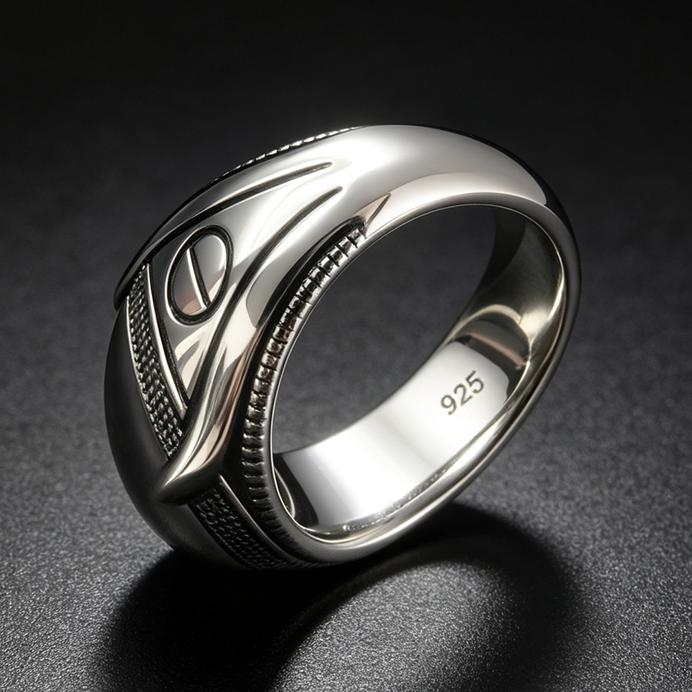 Кольцо-печатка из стерлинговог – обзор и цена Signet Ring Men