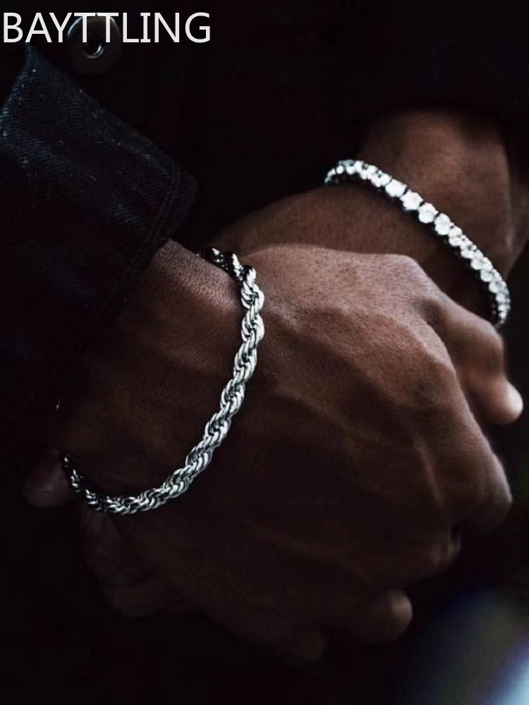 Браслет-цепочка из стерлингово – обзор и цена Men Accessories Chain And Bracelet