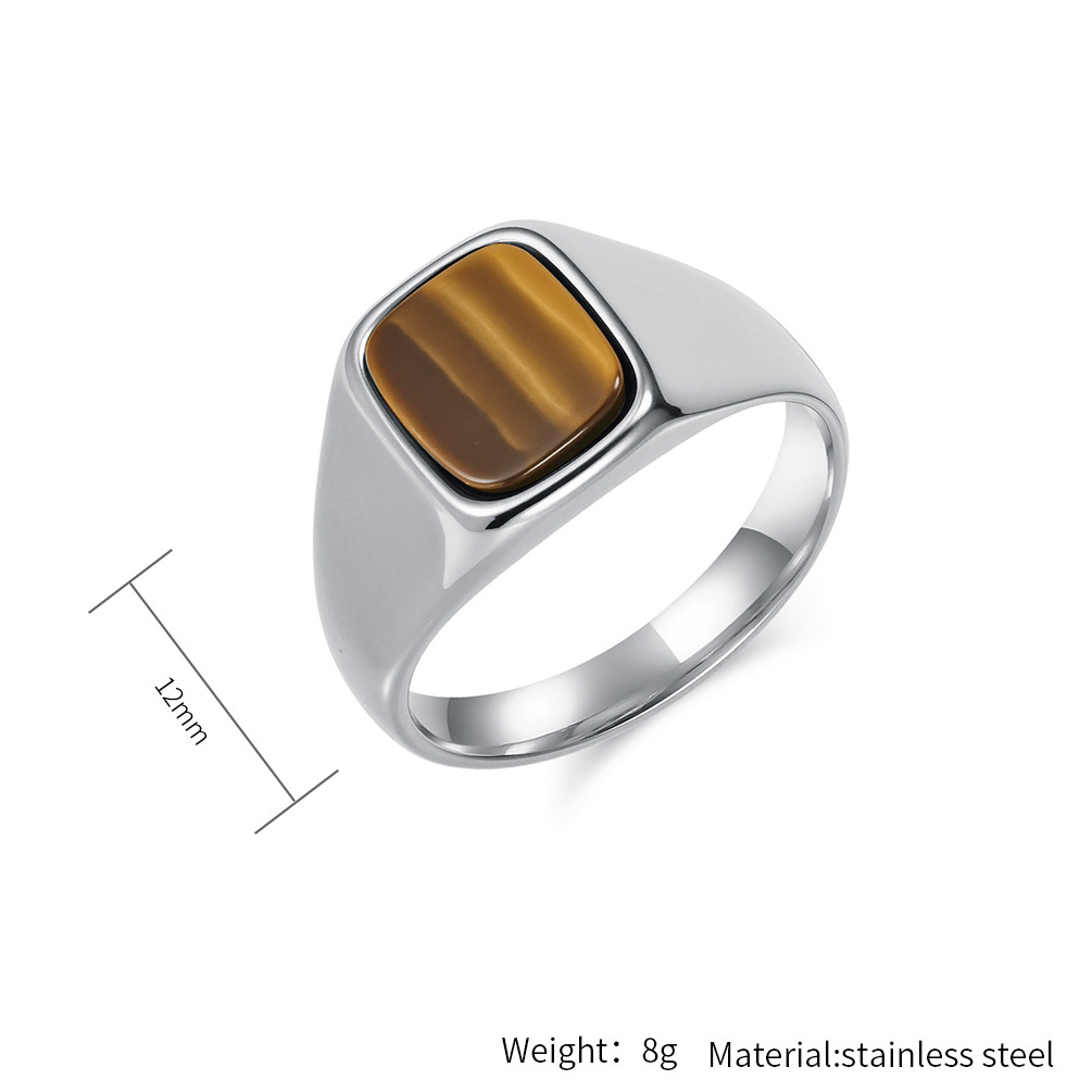 Новое модное винтажное кольцо- – обзор и цена Signet Ring Men