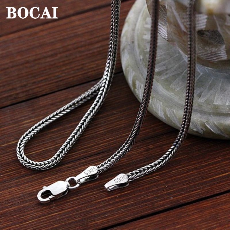 BOCAI настоящий серебряный юве – обзор и цена Men Accessories Singapore