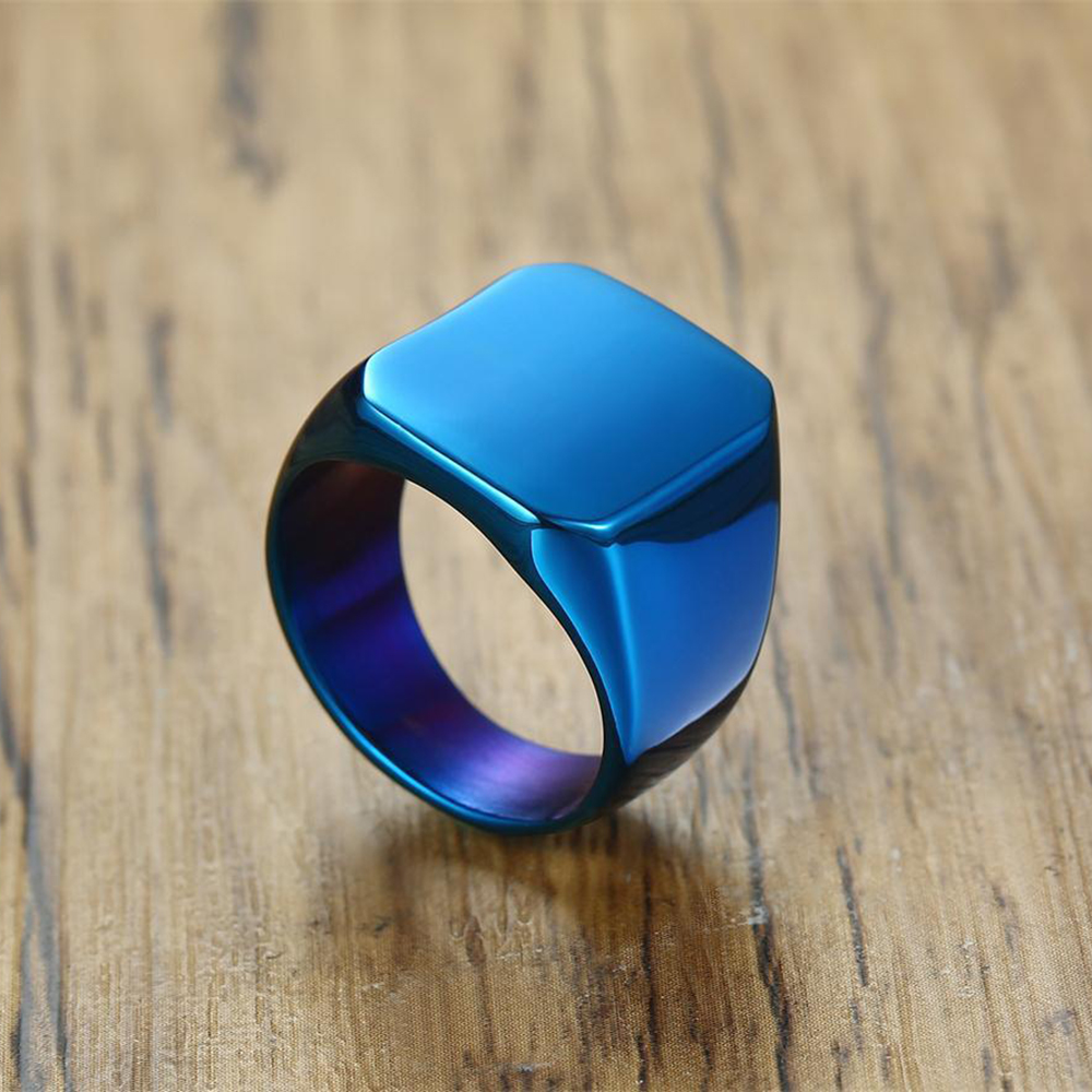 Бесплатная гравировка, новые с – обзор и цена Signet Ring Men