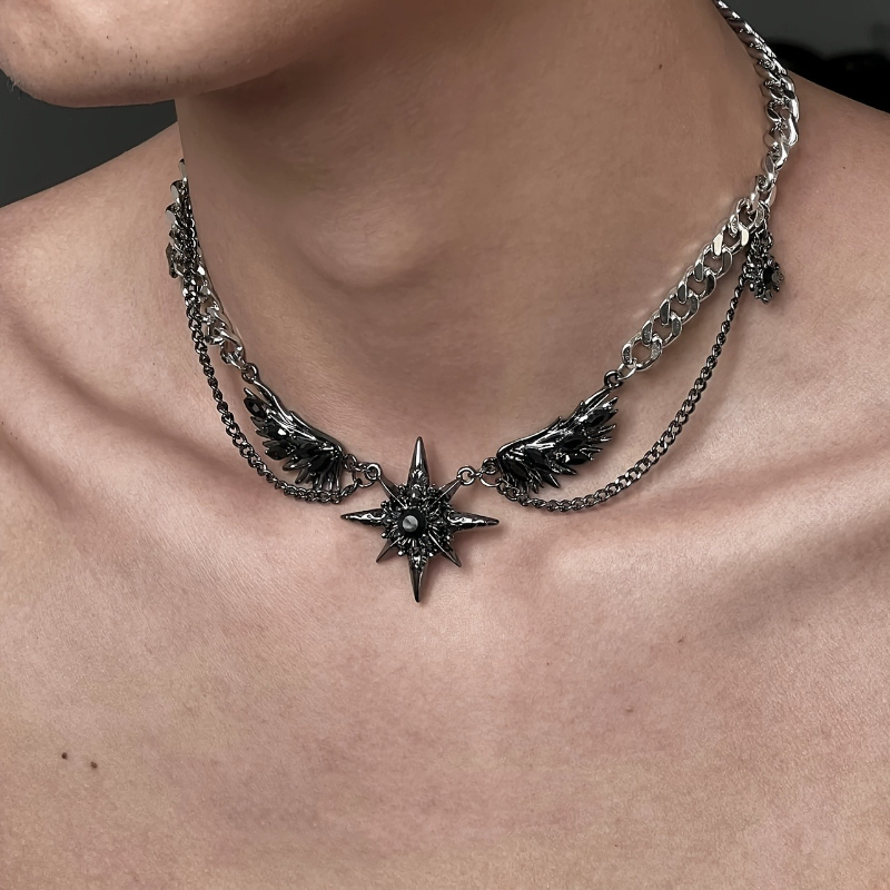 Новое готическое ожерелье в те – обзор и цена Men Accessories Singapore