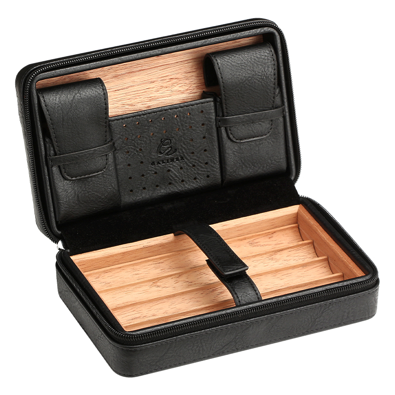 GALINER кожаный сигарный хьюми – обзор и цена Cigar Cutter Set