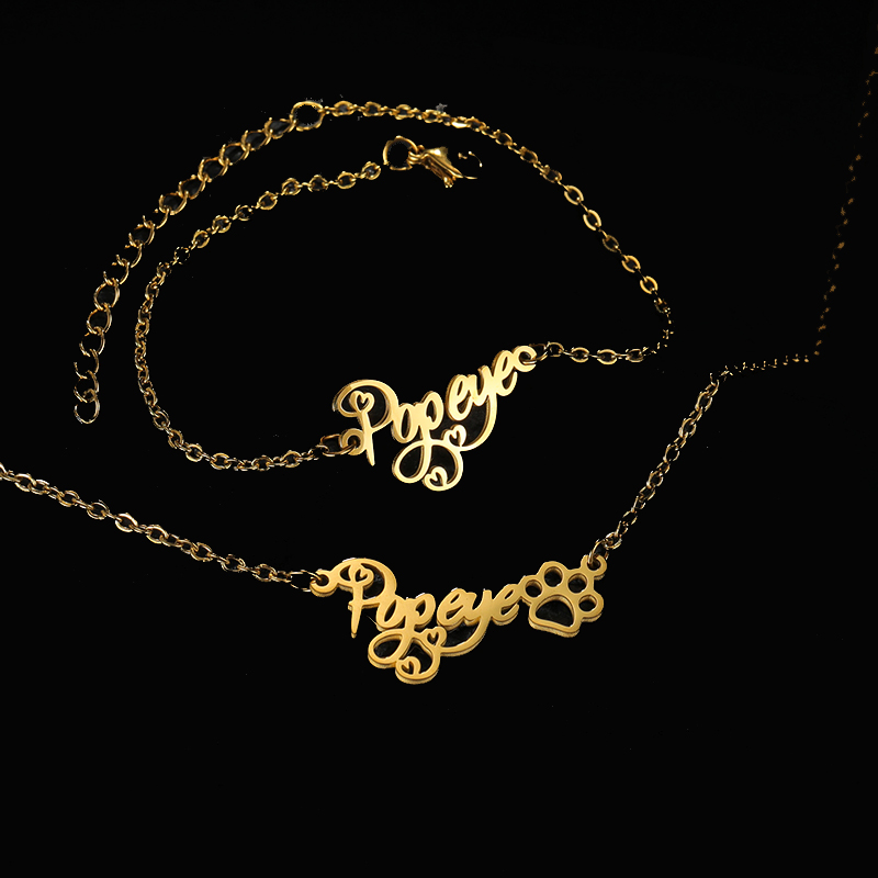 Goxijite ожерелье с именем на  – обзор и цена Men Accessories Name