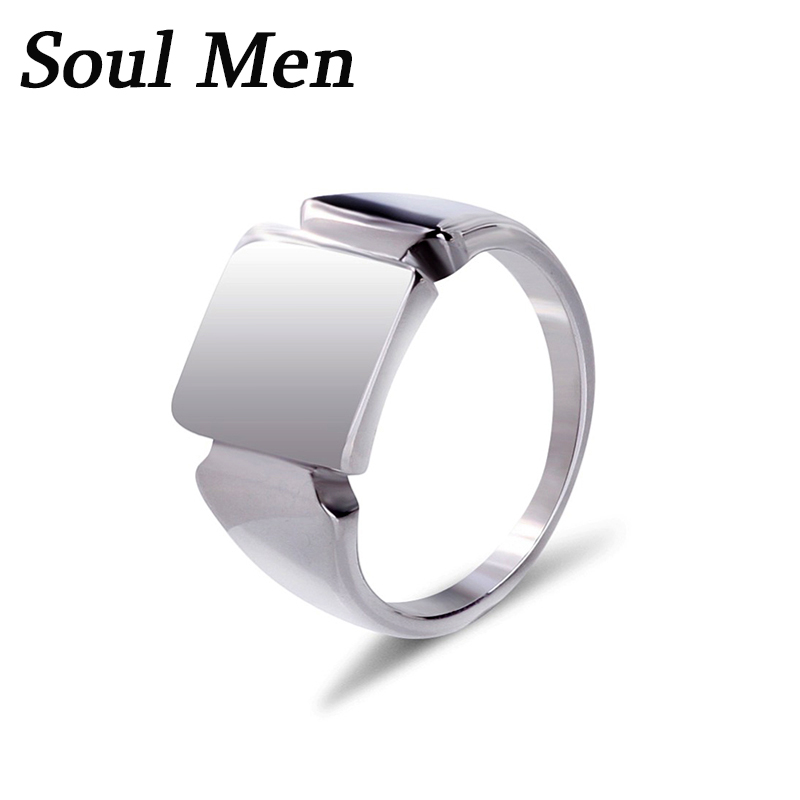 Мужские кольца Soul из титанов – обзор и цена Signet Ring Men