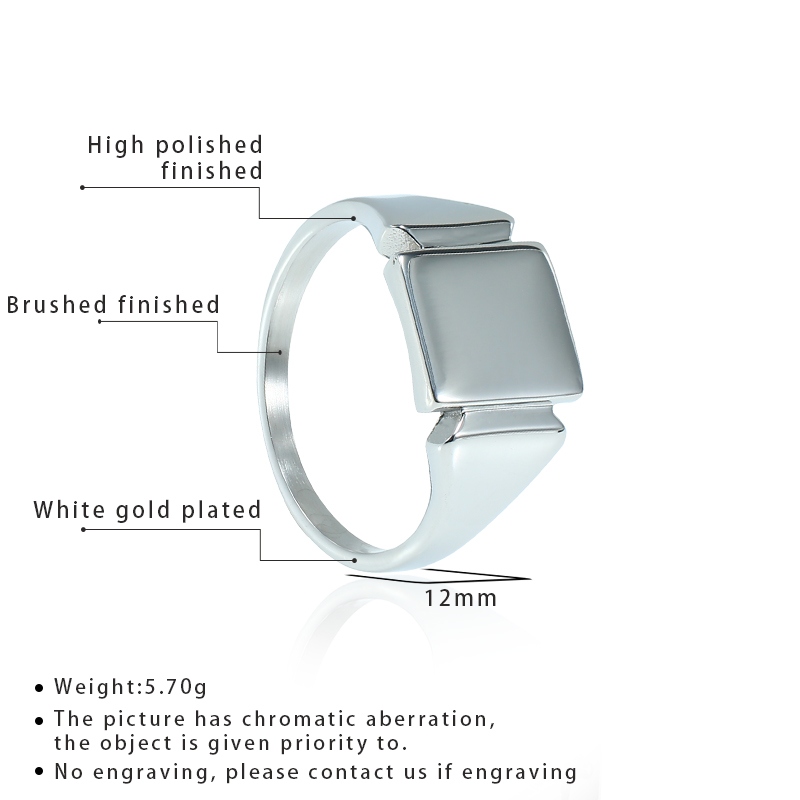 Мужские кольца Soul из титанов – обзор и цена Signet Ring Men