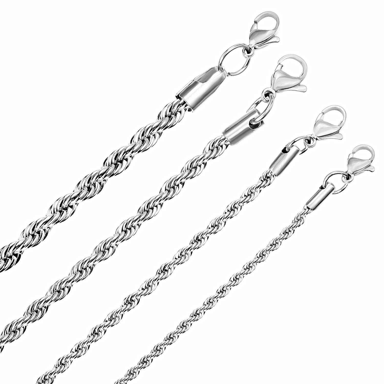 LUXUSTEEL 1 шт. Цепочка-веревк – обзор и цена Men Accessories Singapore