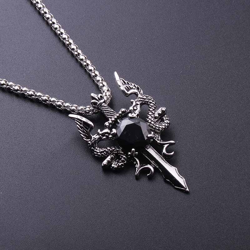 Ожерелье с крестом из черного  – обзор и цена Men'S Accessories Jewelry