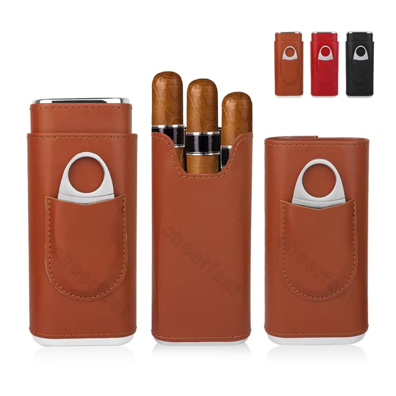 Коробка-увлажнитель для сигар, – обзор и цена Cigar Cutter Set