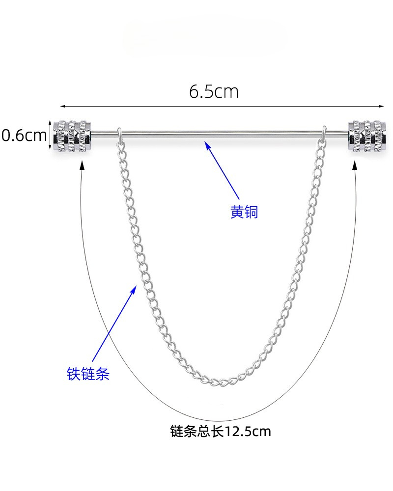 Новая мужская брошь для рубашк – обзор и цена Men'S Accessories Jewelry
