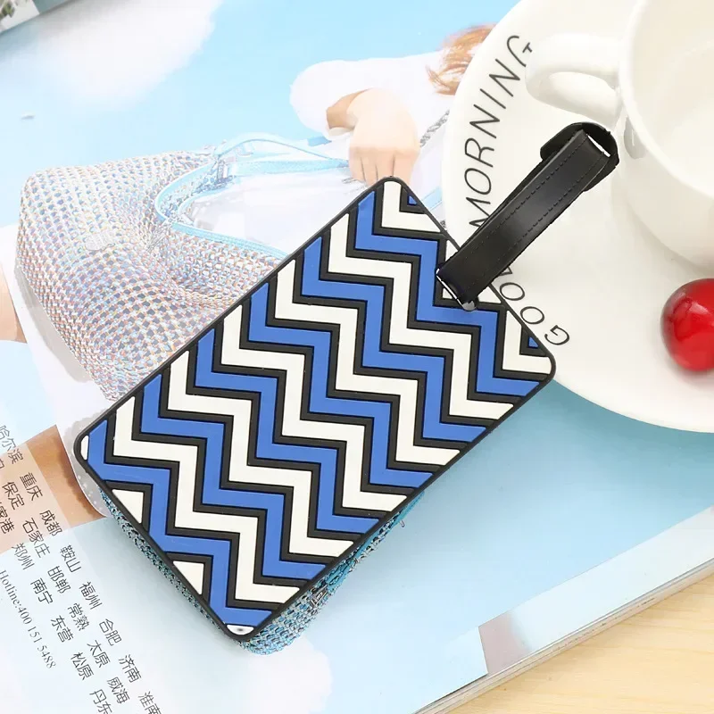 Геометрические багажные бирки  – обзор и цена Men Accessories Name